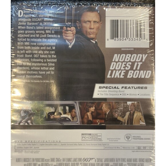 Skyfall (DVD, 2012) - Picture 3 of 4